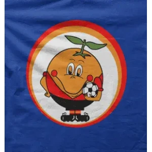 Camiseta Naranjito Mundial 82-detalle
