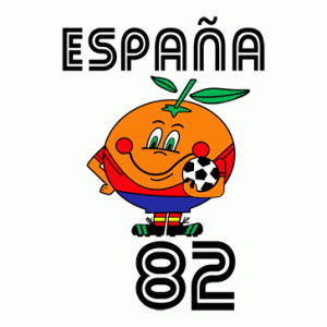 Camiseta Naranjito oficial | Réplica Mundiales 1982 -detalle