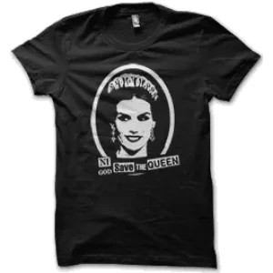 Camiseta Ni god save the queen