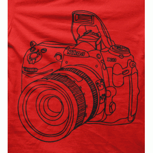 Camiseta Nikon-detalle