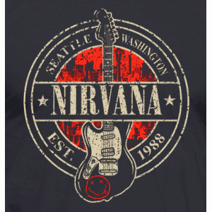 Camiseta Nirvana Seattle-detalle