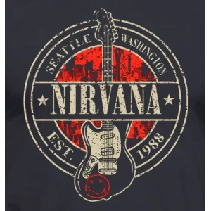 Camiseta Nirvana Seattle-detalle