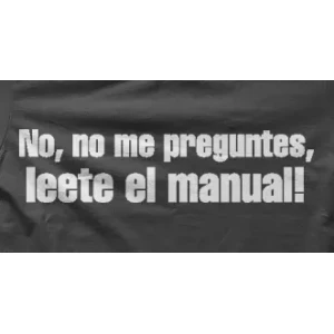 Camiseta No me preguntes-detalle