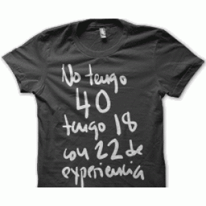 Camiseta No tengo 40 años I