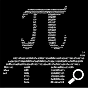 Camiseta Numero Pi-detalle