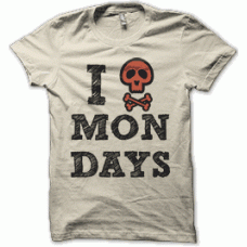 Camiseta Odio los lunes