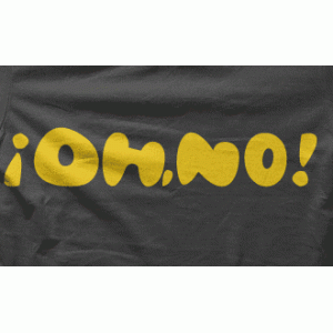 Camiseta Oh,no-detalle