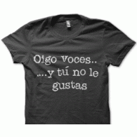 Camiseta Oigo Voces