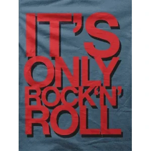 Camiseta Only Rock and roll-detalle