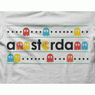 Camiseta Pacman Amsterdam-detalle