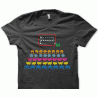 Camiseta Pacman en clase