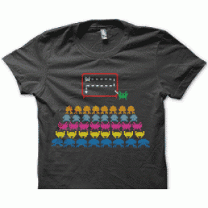 Camiseta Pacman en clase