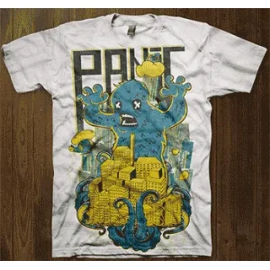 Camiseta Panic-detalle
