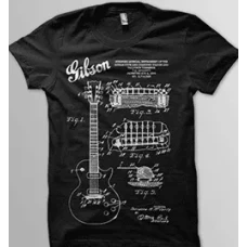 Camiseta Patente-Gibson