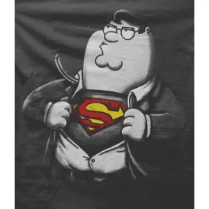 Camiseta Peter Superman-detalle