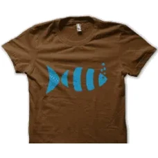 Camiseta Pez turquesa