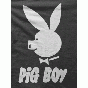 Camiseta Pig boy-detalle