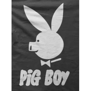Camiseta Pig boy-detalle
