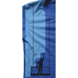 Camiseta Pintor andamio-detalle