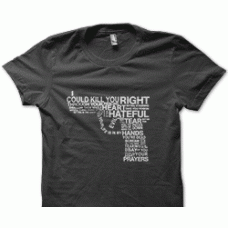 Camiseta Pistola letras Camiseta Pistola letras