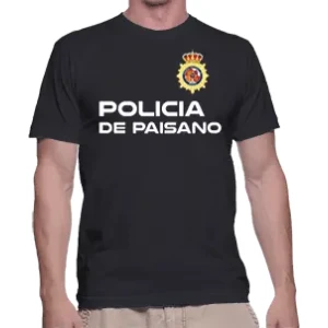 Camiseta Policia de paisano