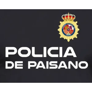 Camiseta Policia de paisano-detalle