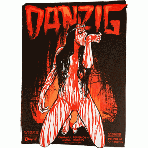 Camiseta Poster Danzig-detalle