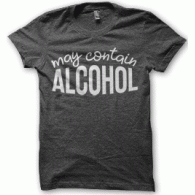 Camiseta Puede-contener-alcohol Camiseta Puede-contener-alcohol