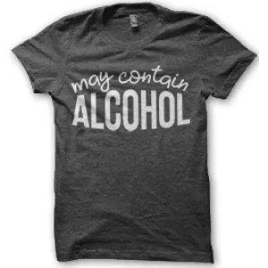 Camiseta Puede-contener-alcohol