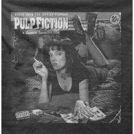 Camiseta Pulp fiction-detalle
