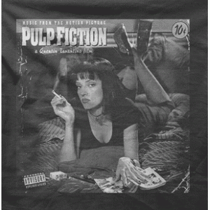 Camiseta Pulp fiction-detalle