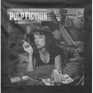 Camiseta Pulp fiction-detalle