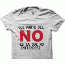 Camiseta Que parte..