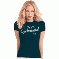 Camiseta Que te zurzan chica