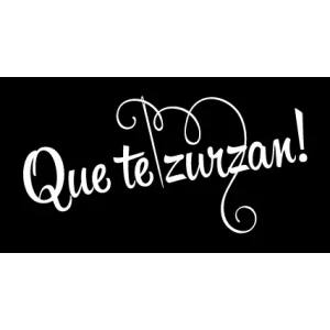 Camiseta Que te zurzan-detalle