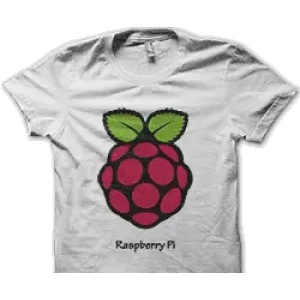 Camiseta Raspberry Pi