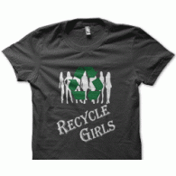 Camiseta Recicla chicas