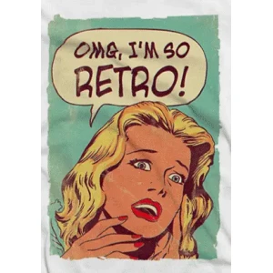 Camiseta Retro pop art-detalle