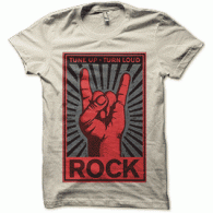 Camiseta Rock-Poster