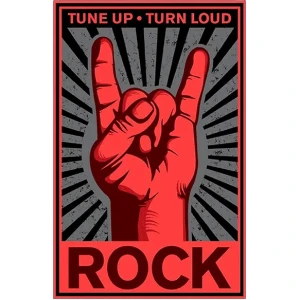 Camiseta Rock-Poster-detalle
