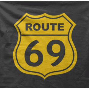 Camiseta Route 66-detalle