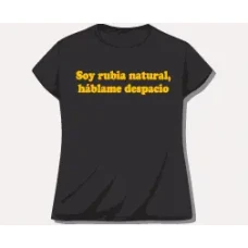 Camiseta Rubia natural