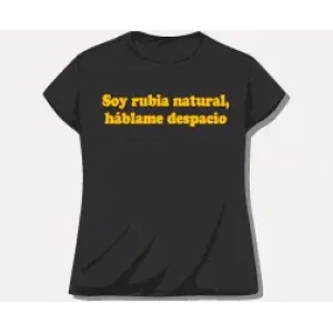 Camiseta Rubia natural