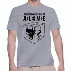 Camiseta Schrodingers cat