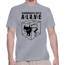 Camiseta Schrodingers cat