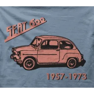 Camiseta Seat 600-detalle