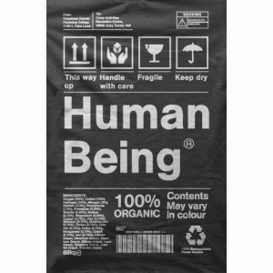 Camiseta Ser humano-detalle