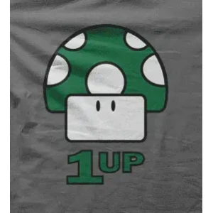Camiseta Seta 1UP verde-detalle