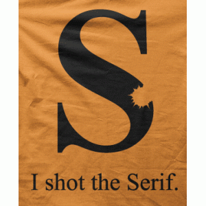 Camiseta Shot the serif-detalle