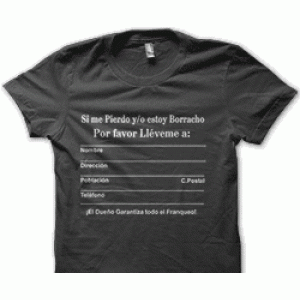 Camiseta Si me pierdo..
